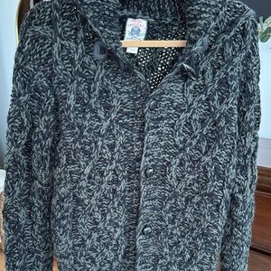Men’s Vintage Diesel- Chunky Knit Cardigan with Toggle Button